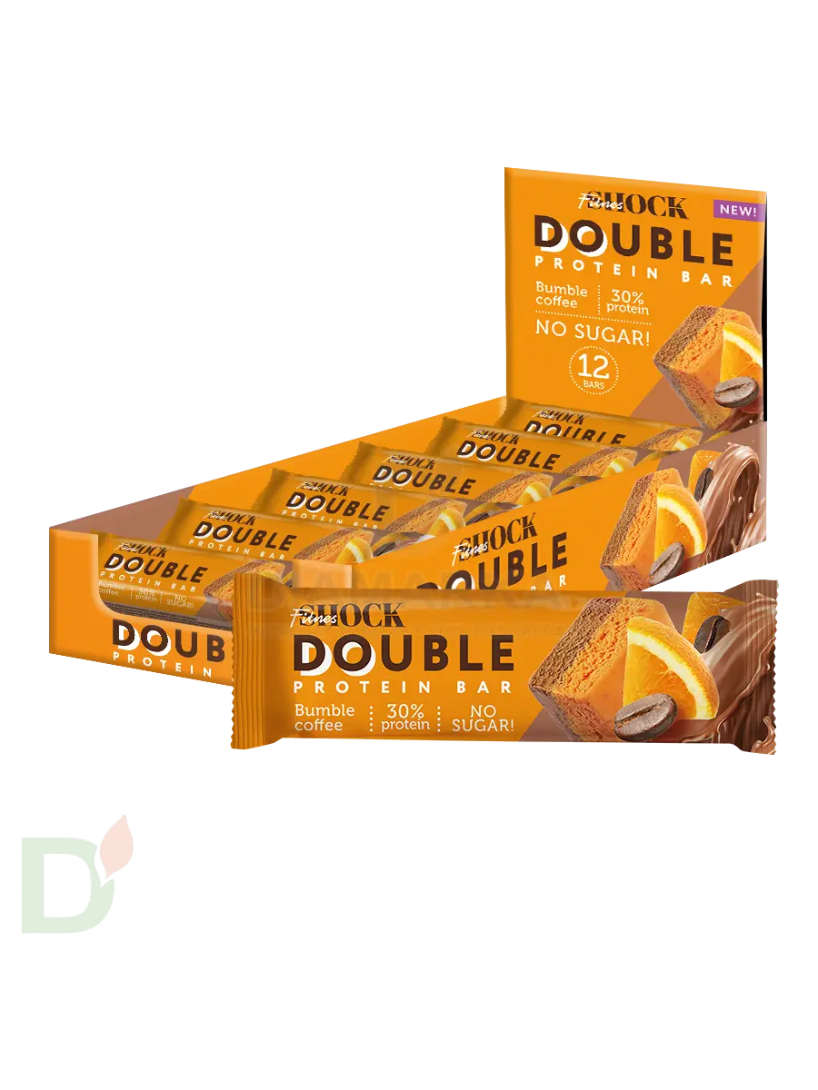 Батончик протеиновый FitnesShock Апельсиновый кофе 40гр. в Новосибирске