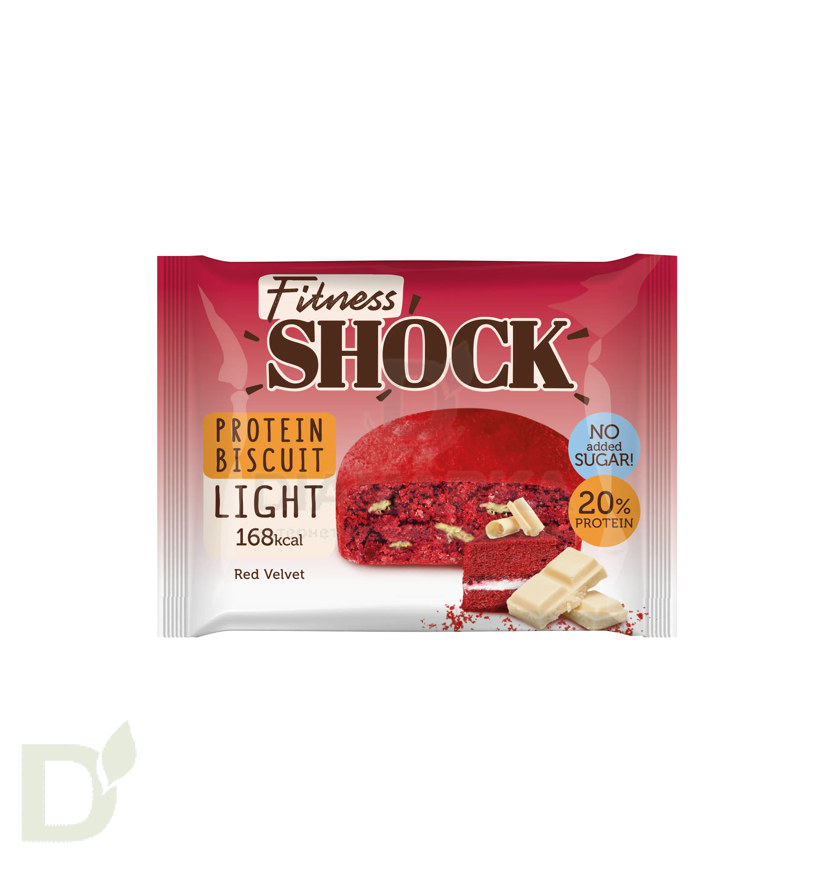 Пирожное бисквитное FitnesShock Рэд Велюр 40гр