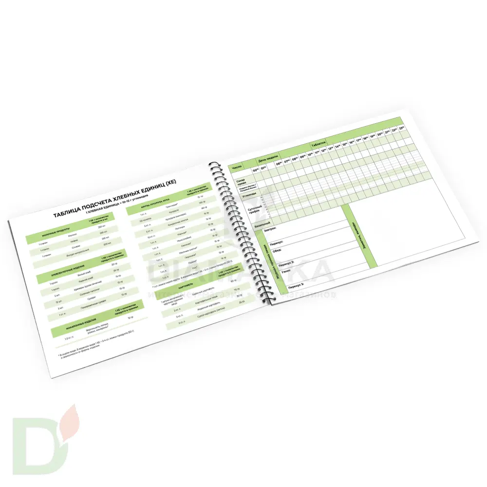 Дневник самоконтроля Авокадо, 92 стр.