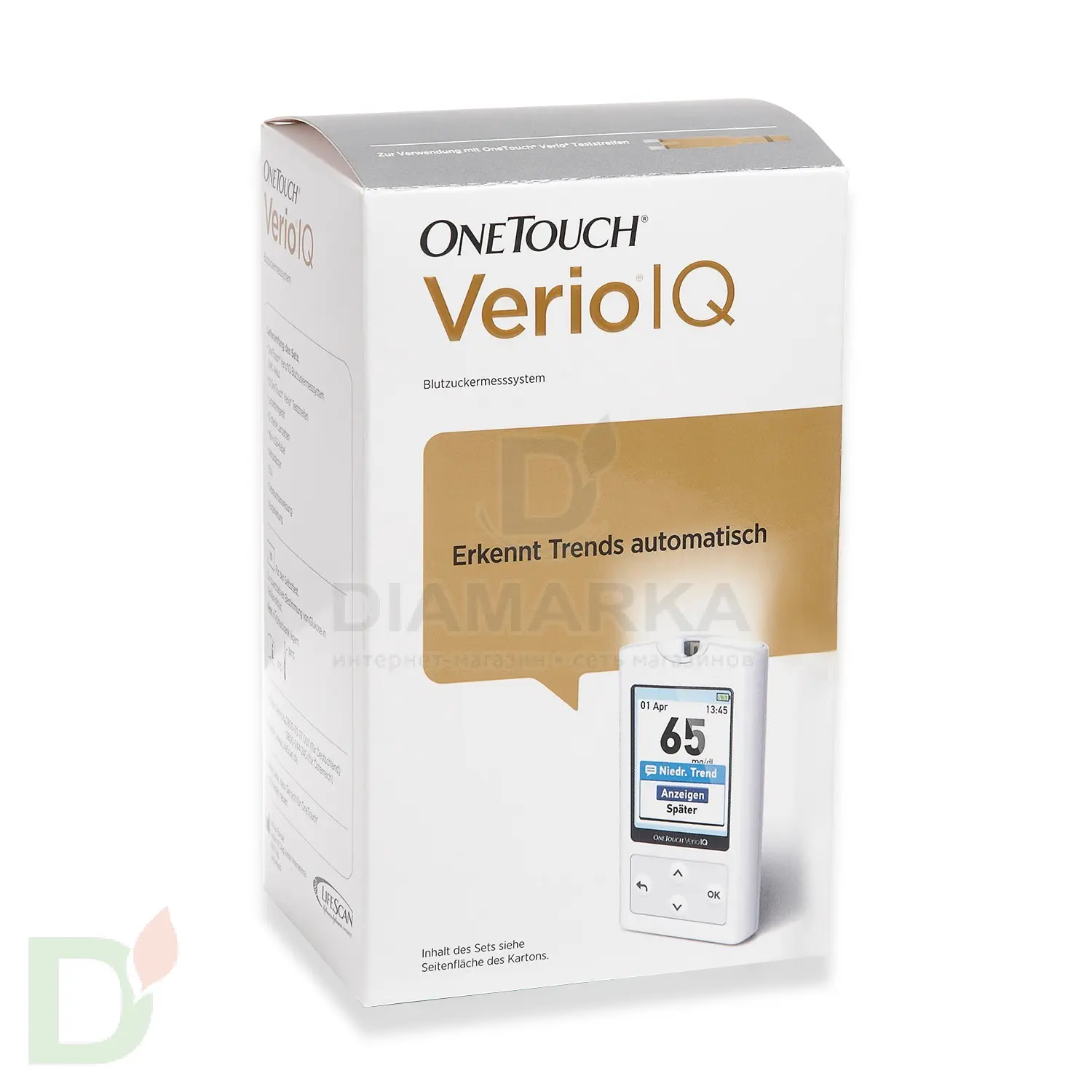 Глюкометр с цветным экраном OneTouch Verio IQ в Новосибирске