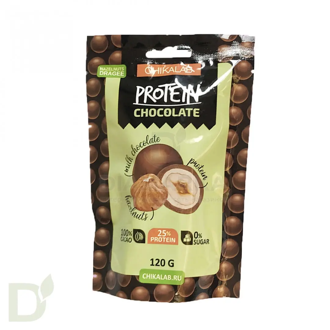 Драже Фундук в шоколаде 120гр. CHIKALAB