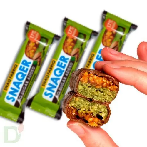 Батончик Snaq Fabriq глазированный Фисташка и карамель 50гр. в Новосибирске