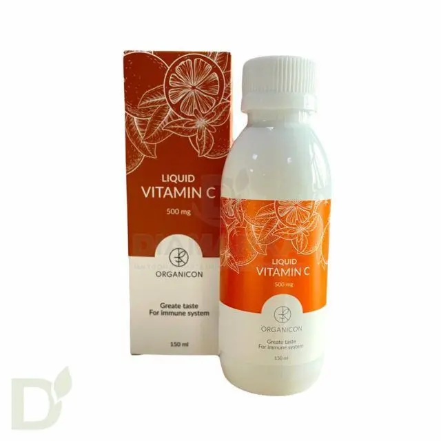 Витамины Liquid ORGANICON Vitamin C 500 мг, 150мл в Новосибирске
