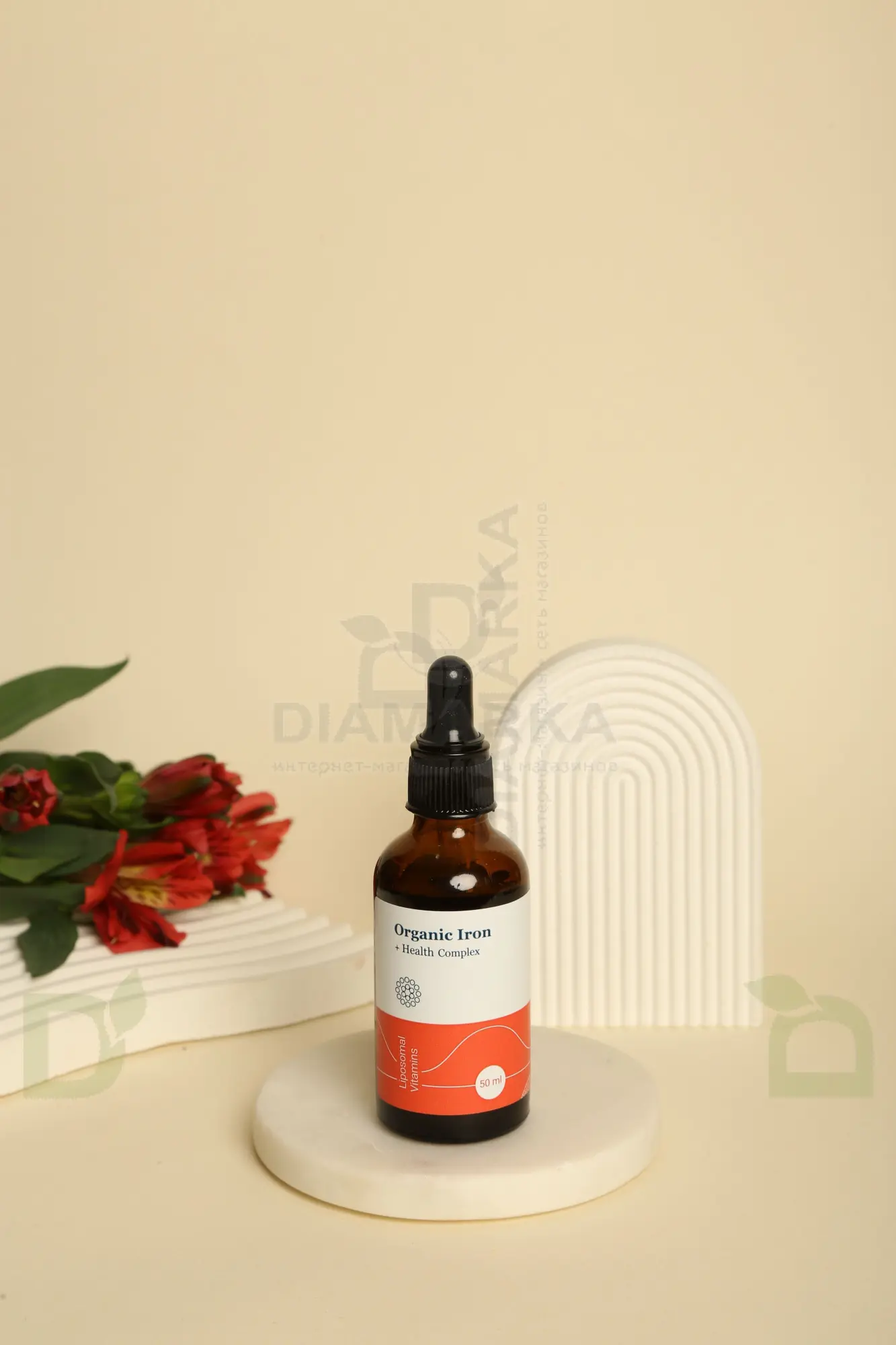 Витамины Liposomal Vitamins ORGANIC IRON 50мл флакон в Новосибирске