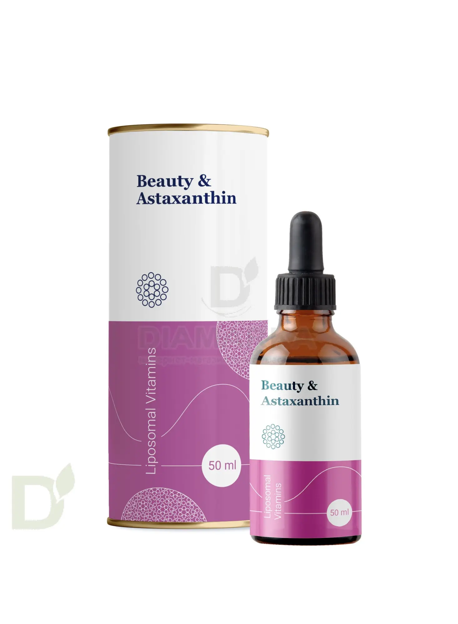 Витамины Liposomal Vitamins Astaxanthin/Астаксантин 50мл флакон в Новосибирске