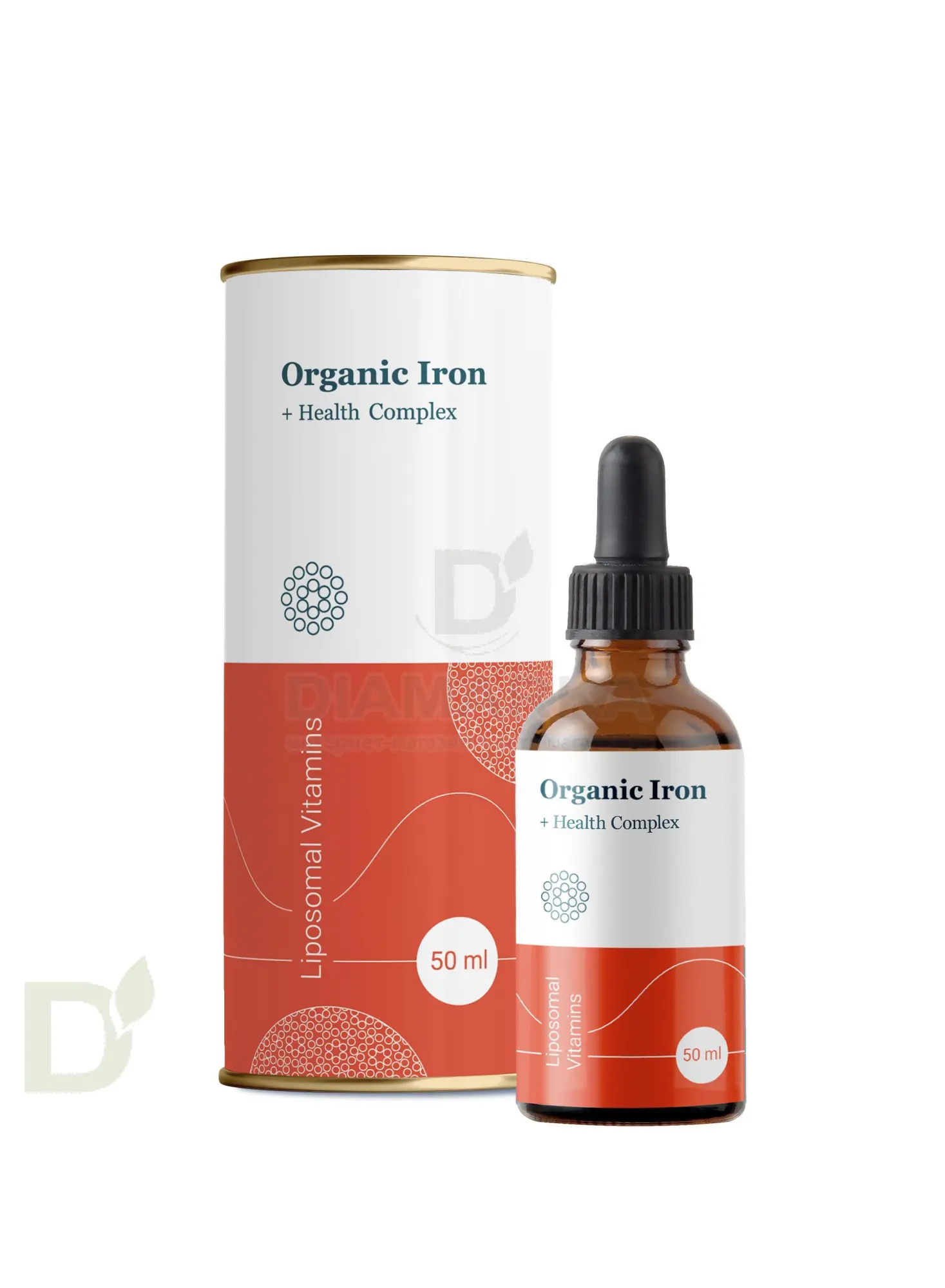 Витамины Liposomal Vitamins ORGANIC IRON 50мл флакон в Новосибирске