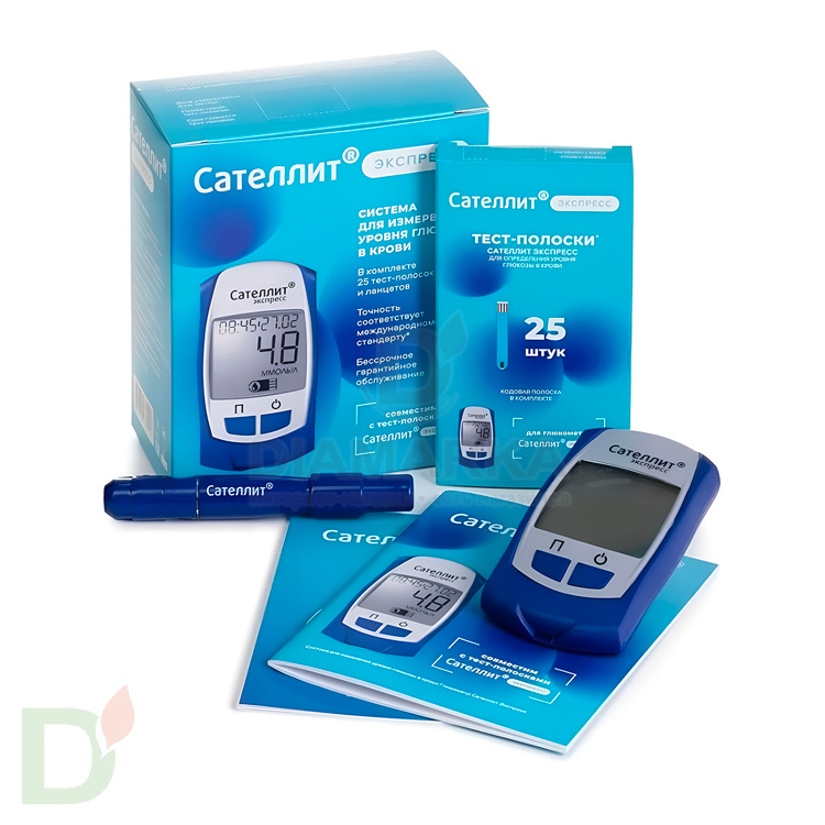 Глюкометр Сателлит Экспресс в Новосибирске