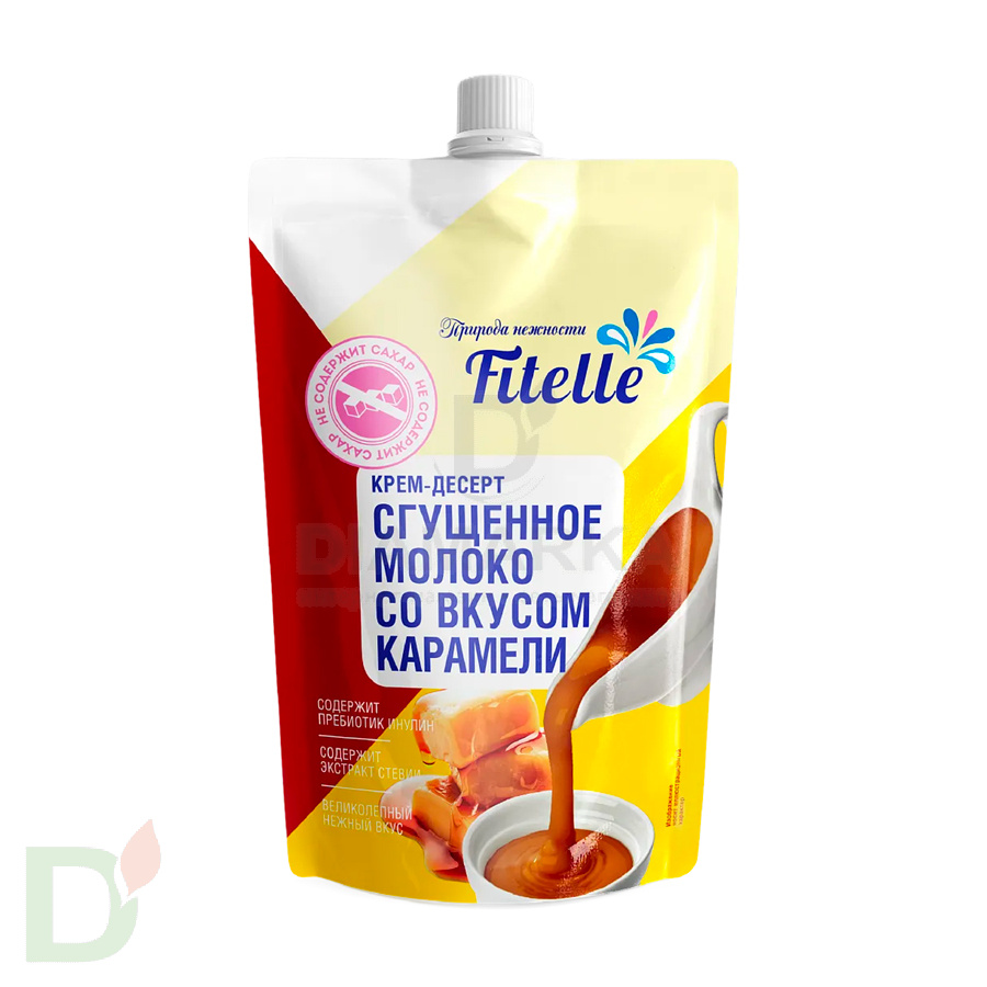 Крем-десерт "Сгущенное молоко со вкусом карамели" 100г.