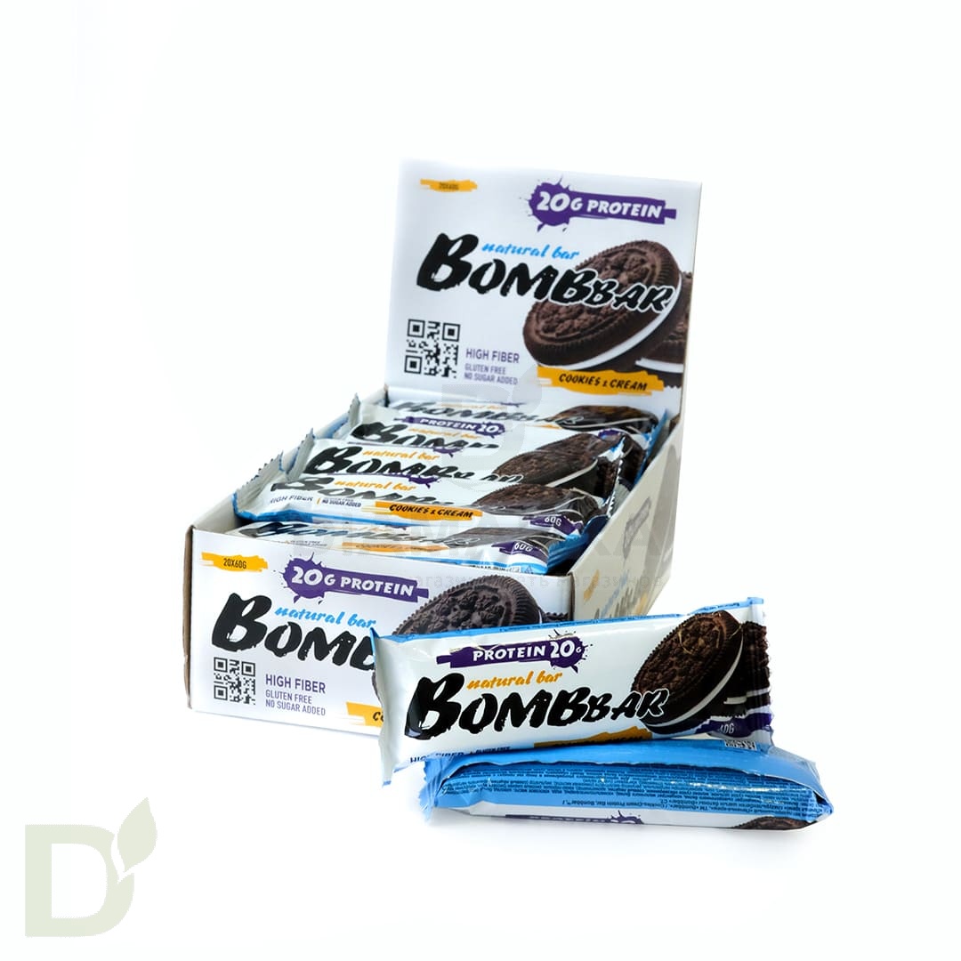 Батончик BOMBBAR Печенье с кремом 60 гр. в Новосибирске