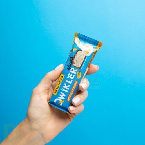 Батончик глазированный Snaq Fabriq QWIKLER Нуга с арахисом, 40 гр