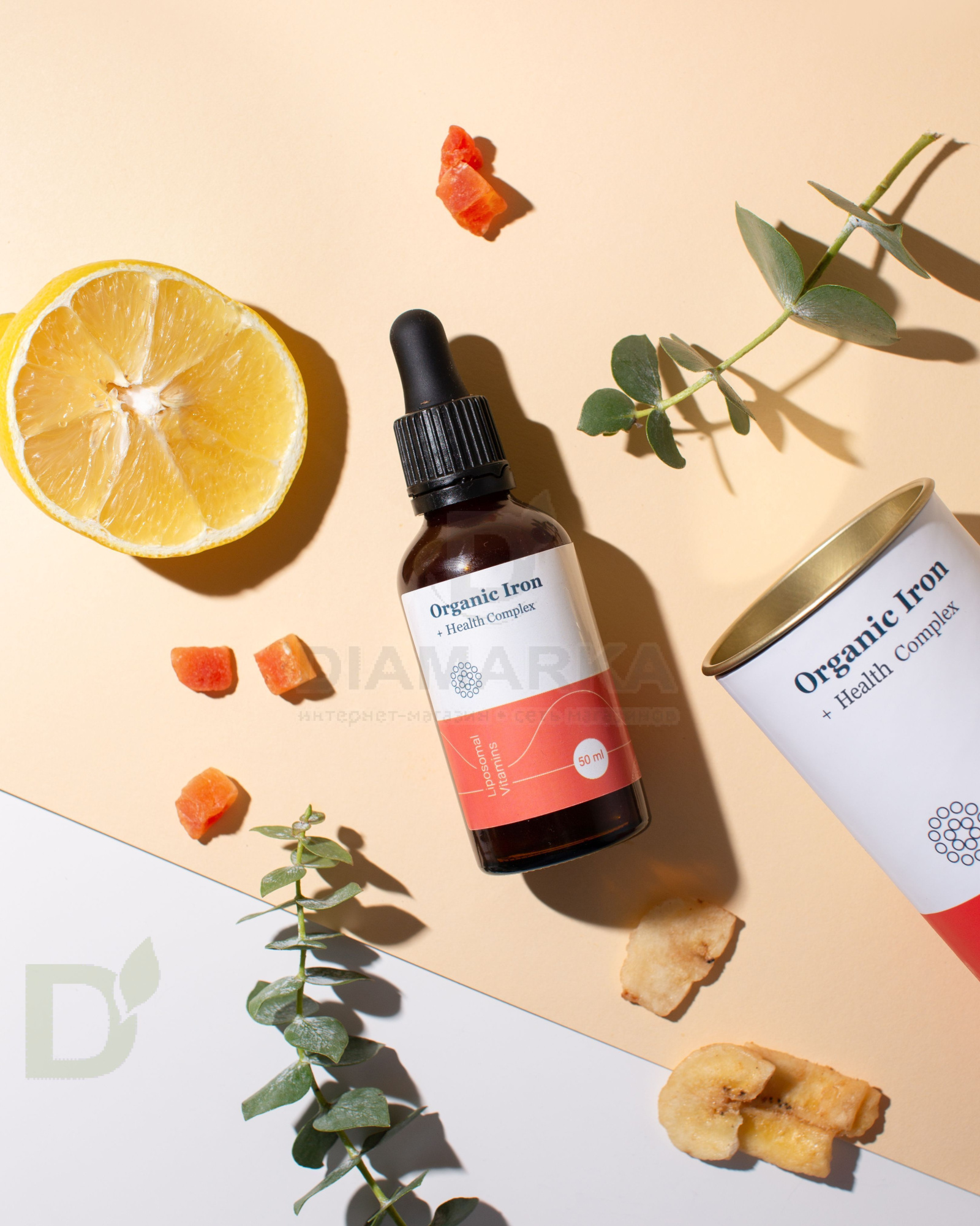 Витамины Liposomal Vitamins ORGANIC IRON 50мл флакон в Новосибирске