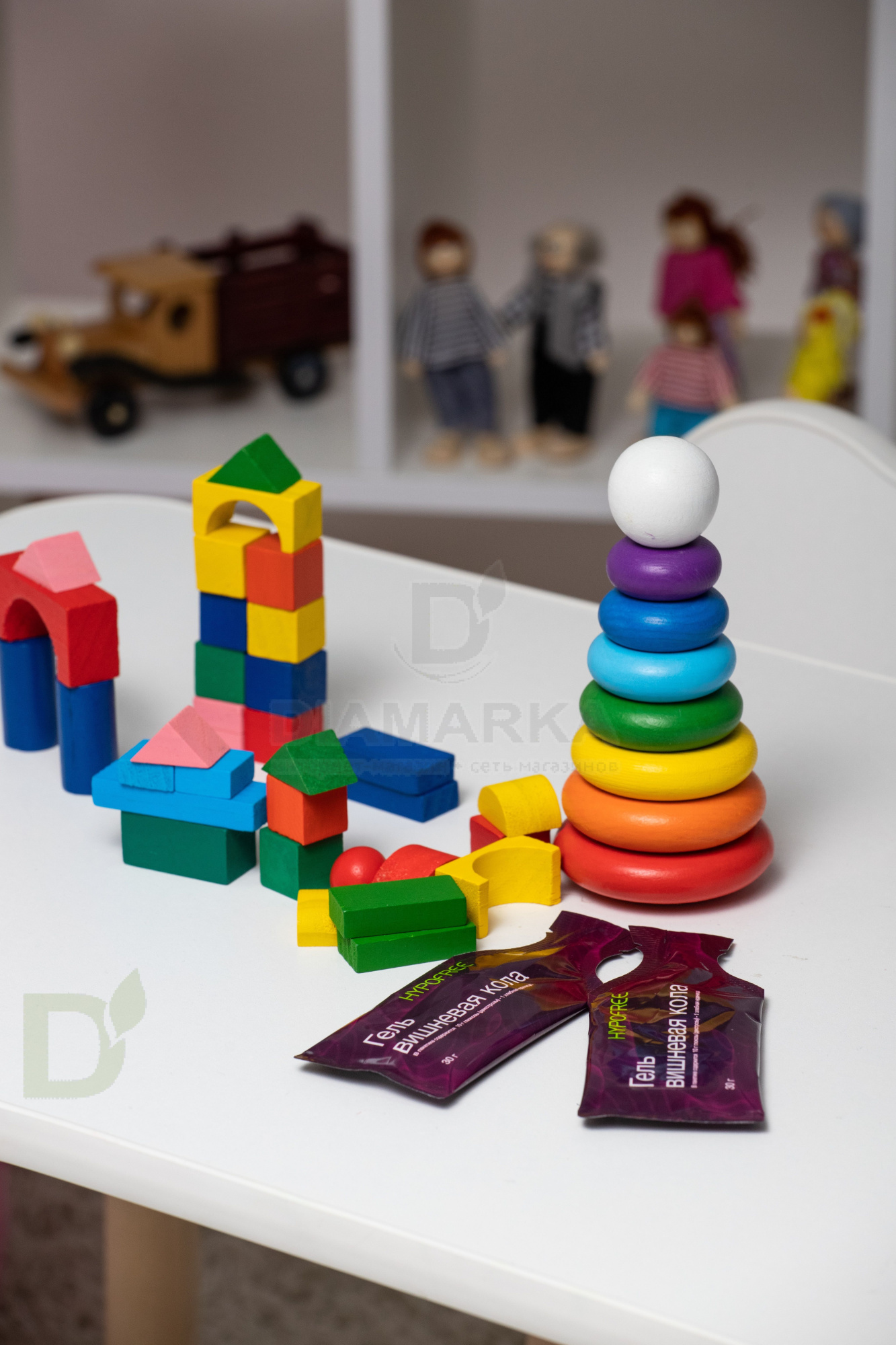 Гель HYPOFREE DIAMARKA 1ХЕ Вишневая Кола, мягкая упаковка, 10 саше по 30мл в Новосибирске