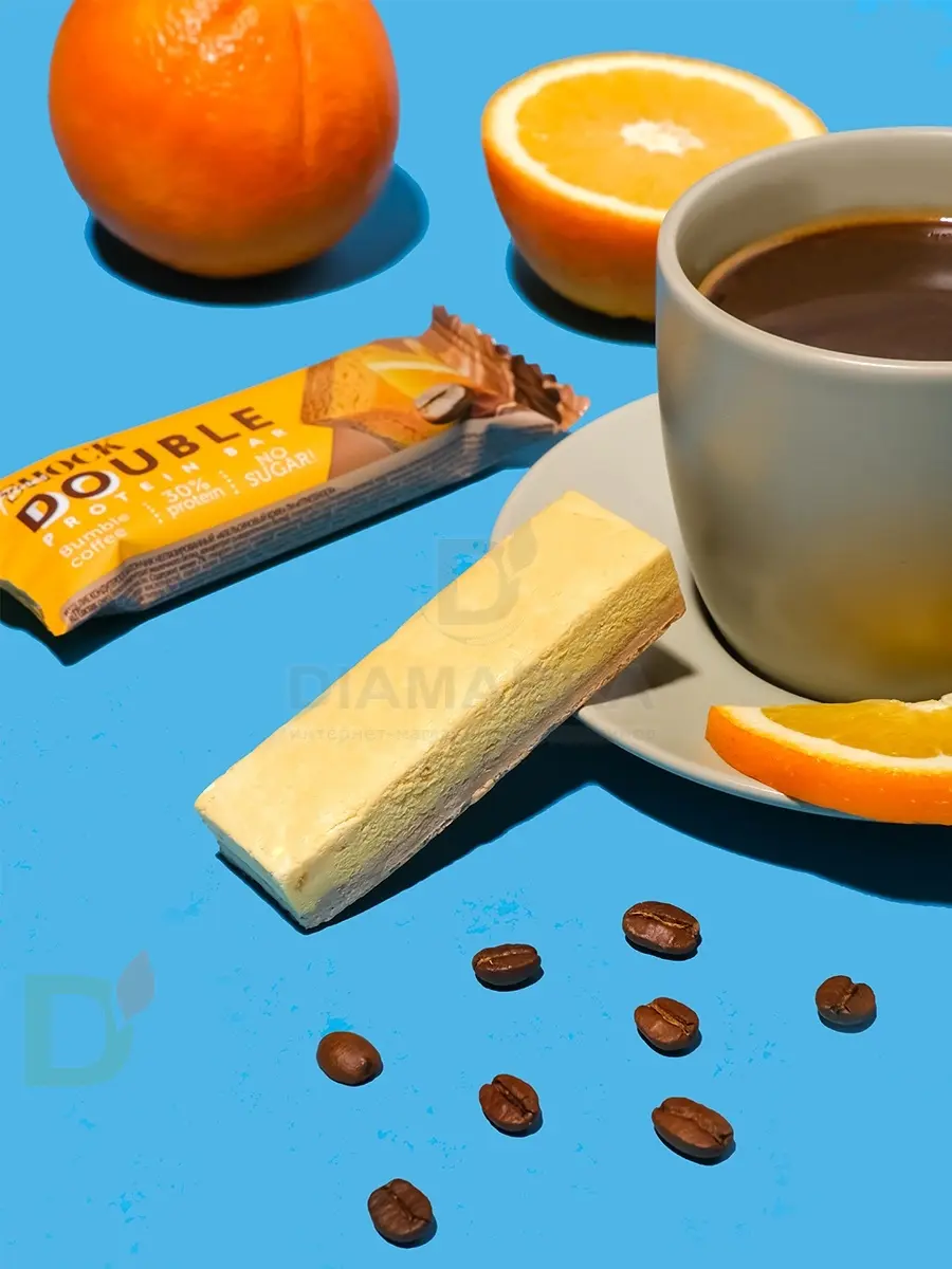 Батончик протеиновый FitnesShock Апельсиновый кофе 40гр. в Новосибирске