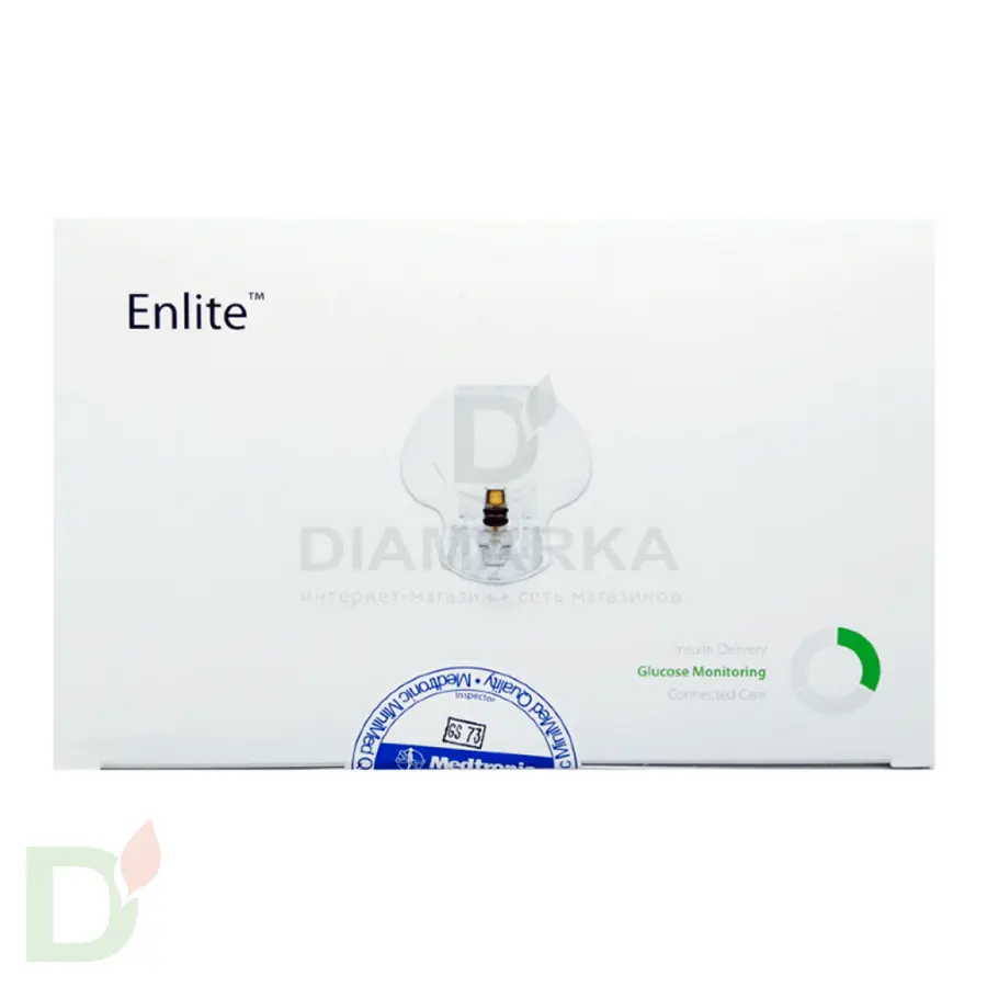 Сенсор для мониторирования глюкозы Энлайт ММТ-7008 по акции