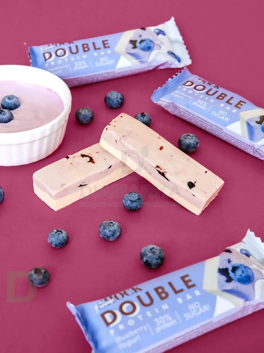 Батончик протеиновый FitnesShock Черничный йогурт 40гр. в Новосибирске