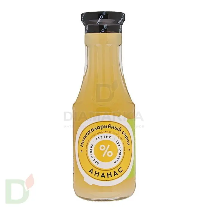 Сироп ZERO низкокалорийный Ананас, 330 г
