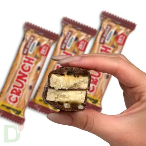 Батончик протеиновый BOMBBAR глазированный Кранч Ваниль Чизкейк 50гр. в Новосибирске