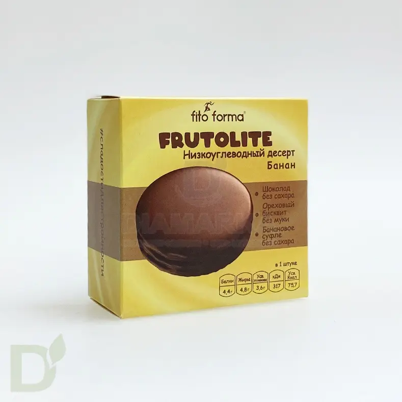 Печенье-суфле низкоуглеводное FrutoLite Банан 55 г