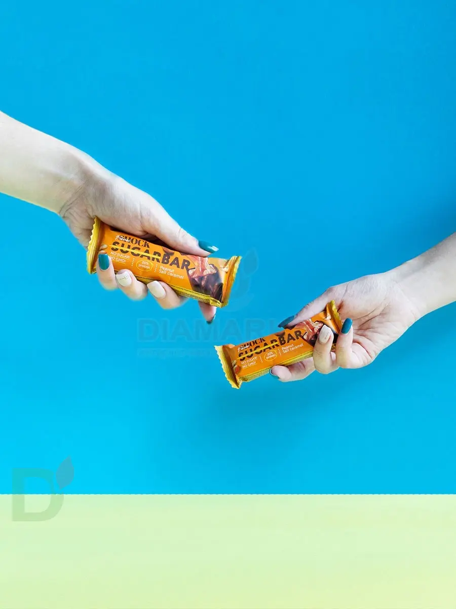 Батончик протеиновый FitnesShock Шоколадная карамель-фундук 50гр. в Новосибирске