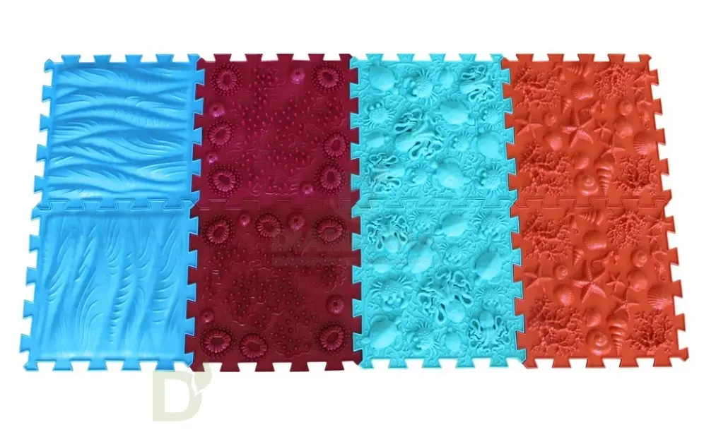 Коврик массажный-ортопедический детский ОртоПазл Море