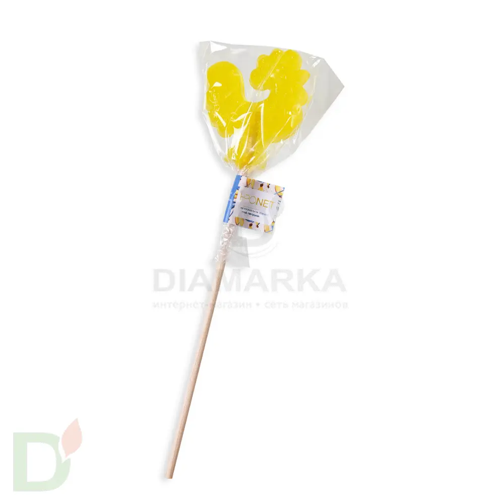 Леденец без сахара Золотой петушок вкус Банан, 20гр.