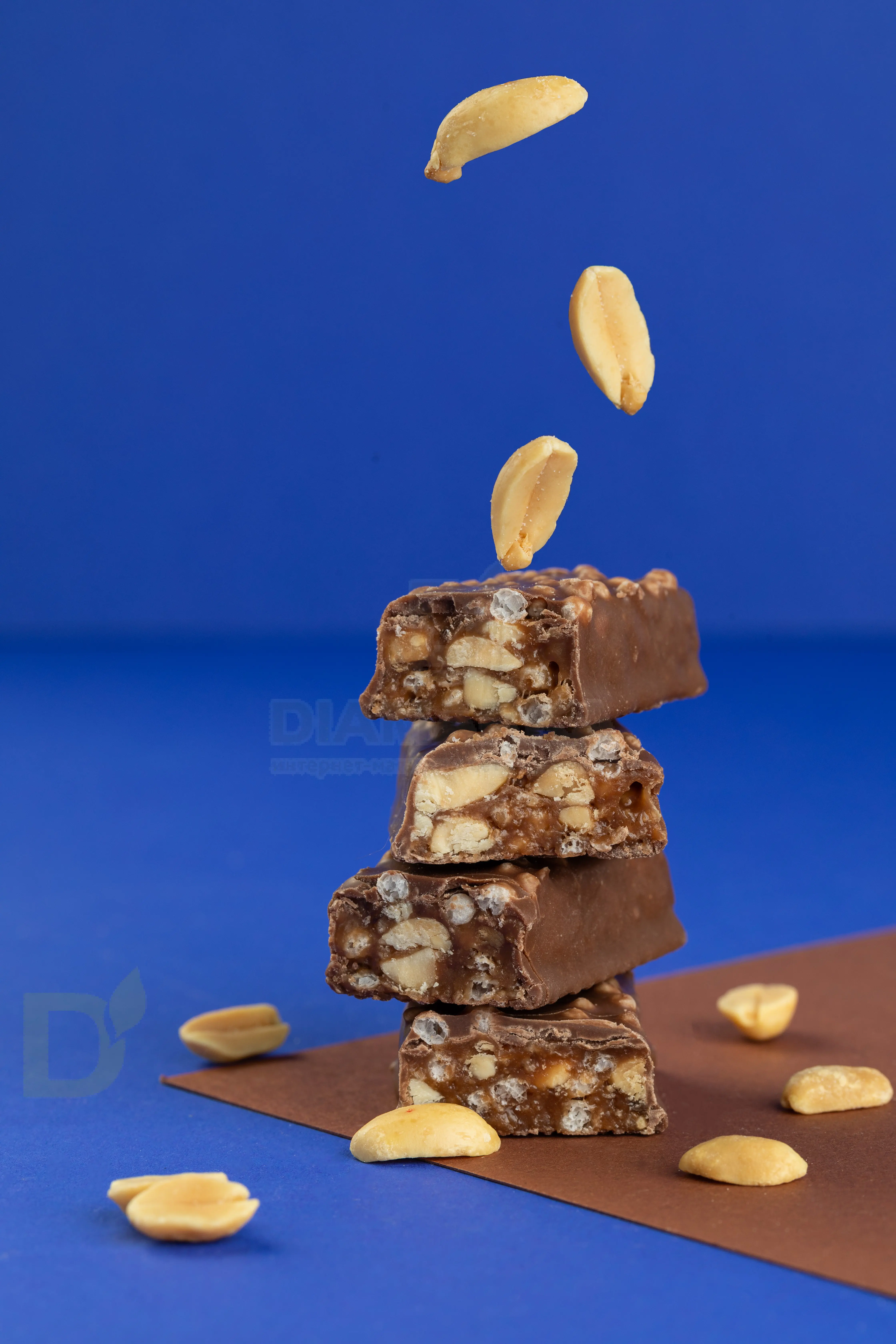 Батончик глазированный FitnesShock SHOCKER арахис-шоколад 35гр. в Новосибирске