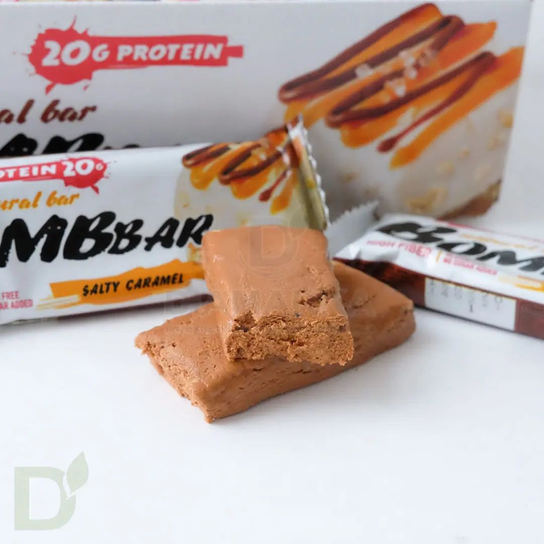 Батончик BOMBBAR Соленая карамель 60 гр. в Новосибирске