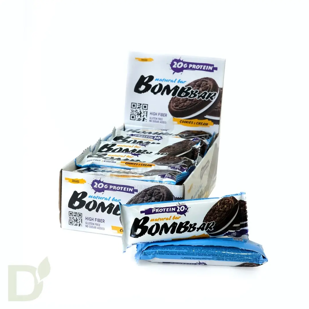 Батончик BOMBBAR Печенье с кремом 60 гр. в Новосибирске