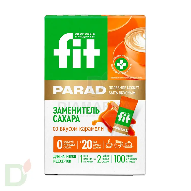 ФитПарад №17 заменитель сахара со вкусом Карамели (стики), 50гр