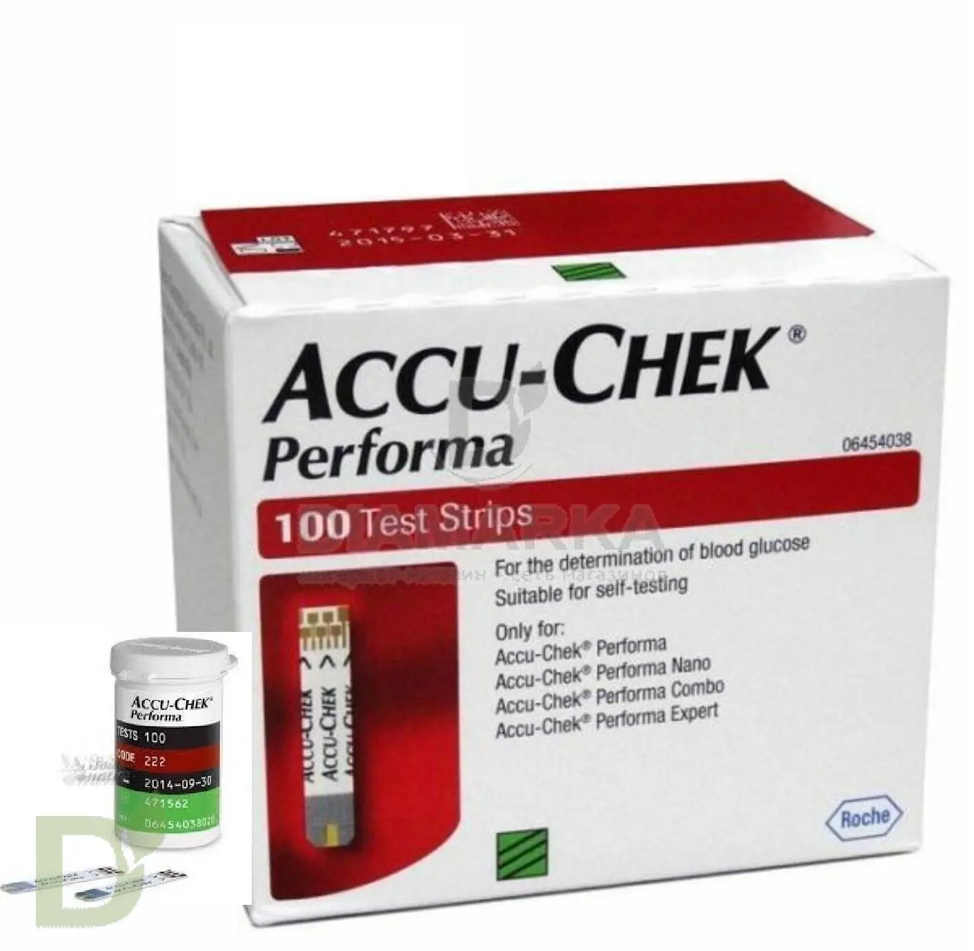 Тест-полоски Accu-Chek Performa №100