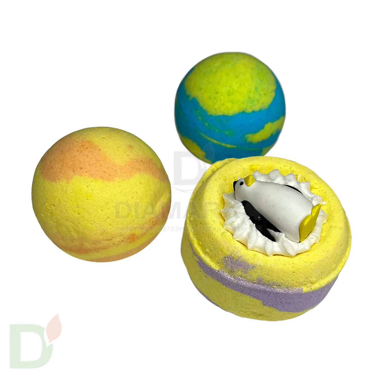 Бокс - Бомбочки для ванны детские (з шт в комплекте) в Новосибирске