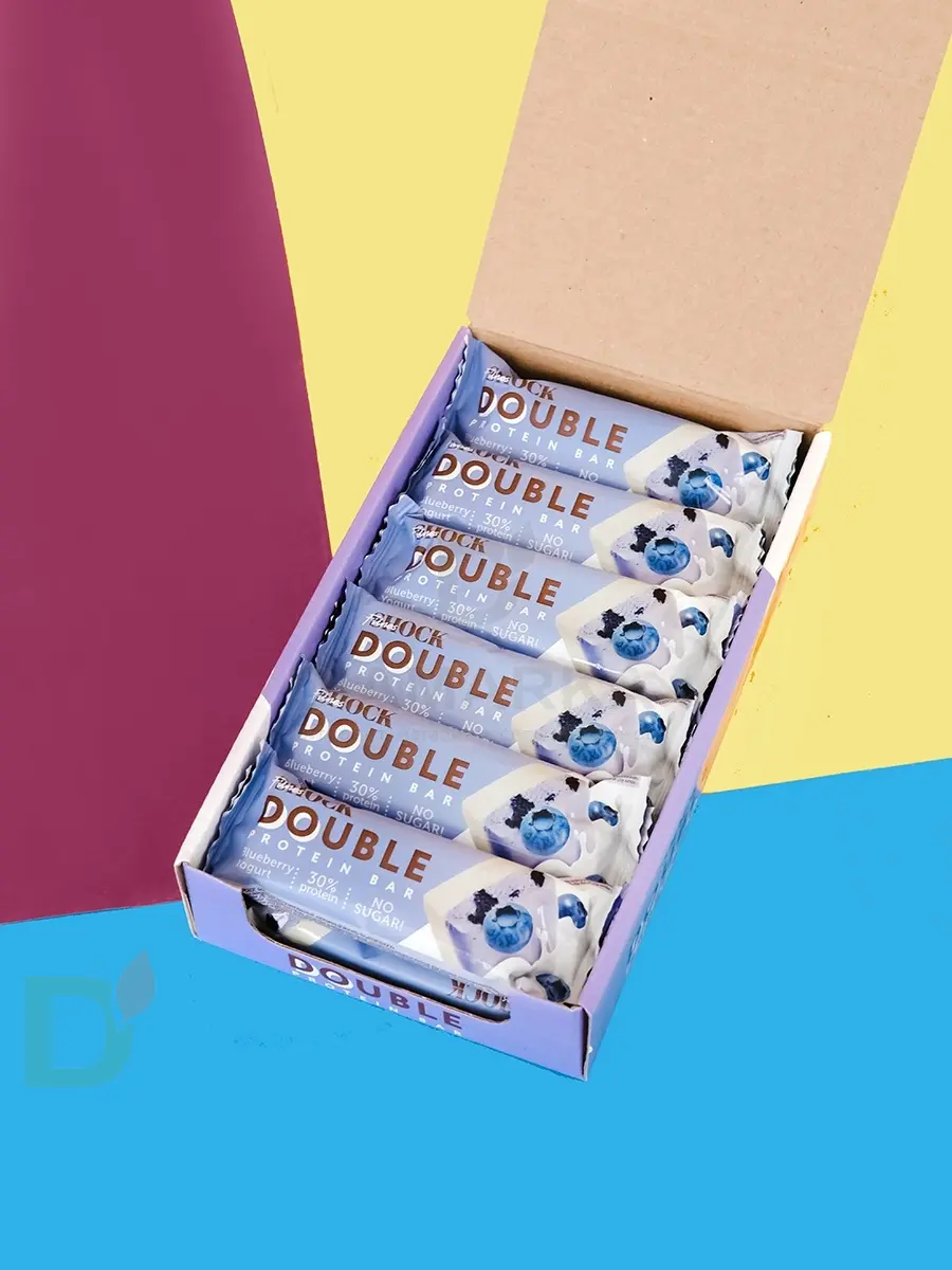 Батончик протеиновый FitnesShock Черничный йогурт 40гр. в Новосибирске