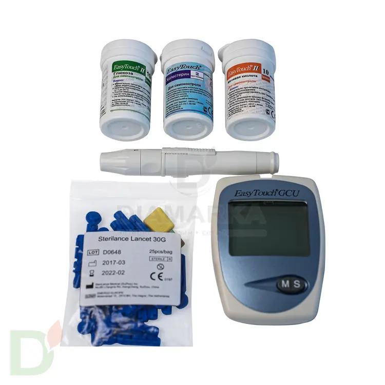 Биохимический анализатор ИзиТач (EasyTouch GCU) (глюкоза, холестерин и мочевая кислота в крови) в Новосибирске